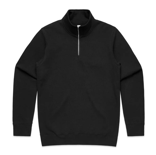 5125 AS Colour Stencil Half Zip Crew