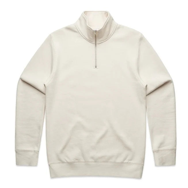 5125 AS Colour Stencil Half Zip Crew