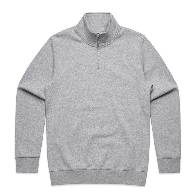 5125 AS Colour Stencil Half Zip Crew