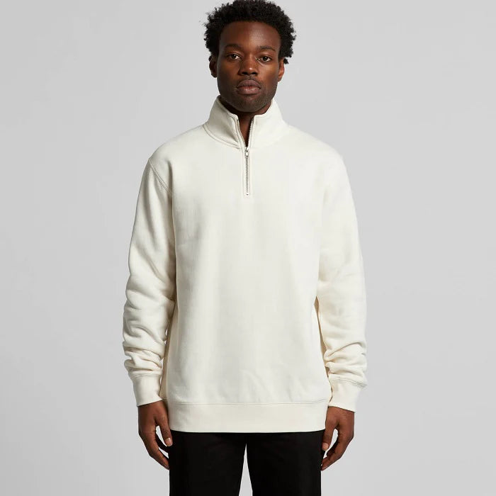 5125 AS Colour Stencil Half Zip Crew