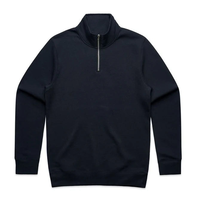5125 AS Colour Stencil Half Zip Crew
