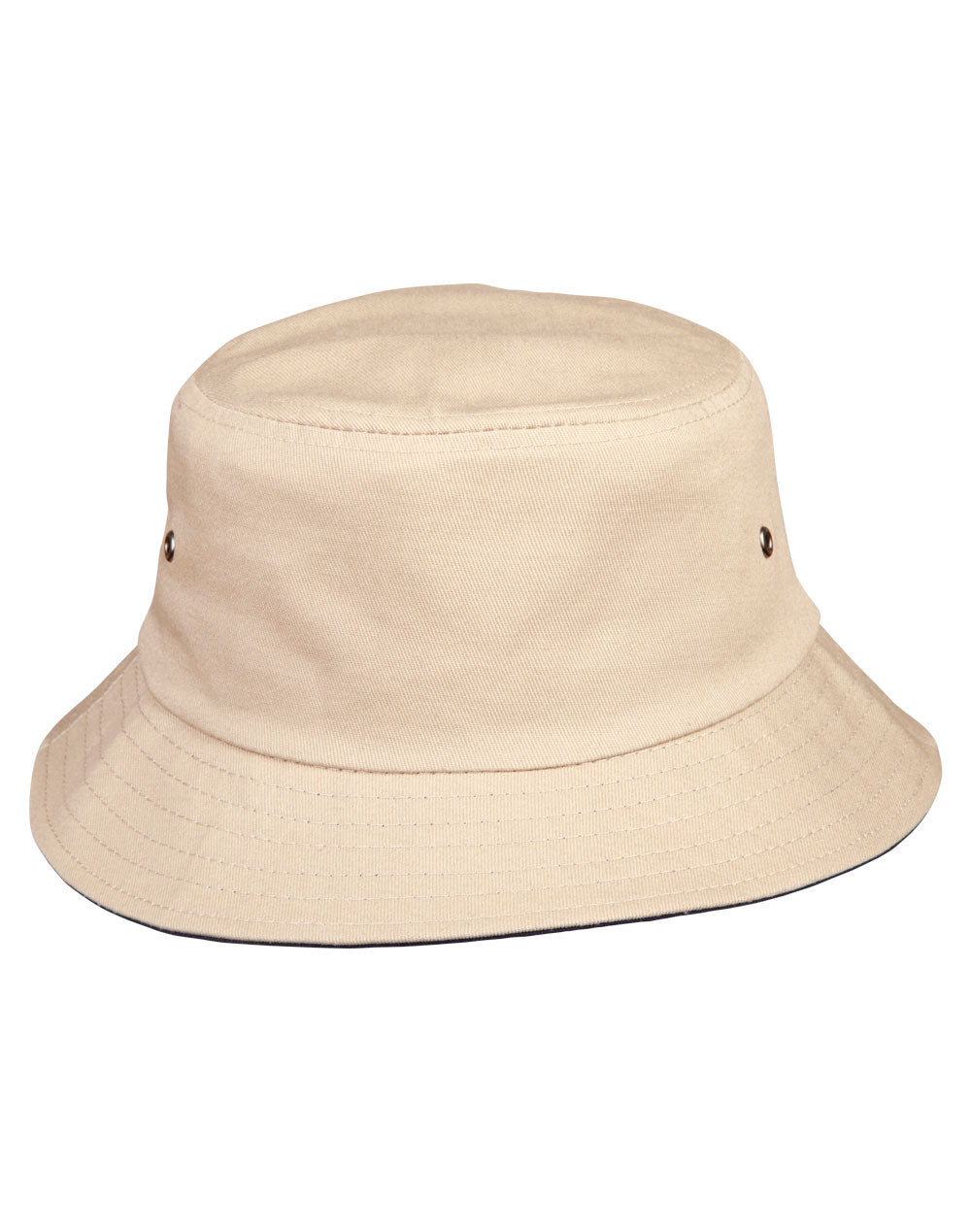 CH32A Enzyme Washed With Contrasting Underbrim Bucket Hat
