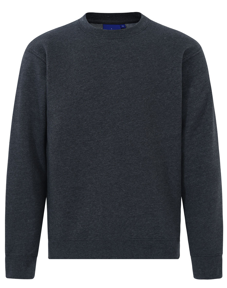FL01 Unisex Adults American Style Crew Fleecy Sweat.