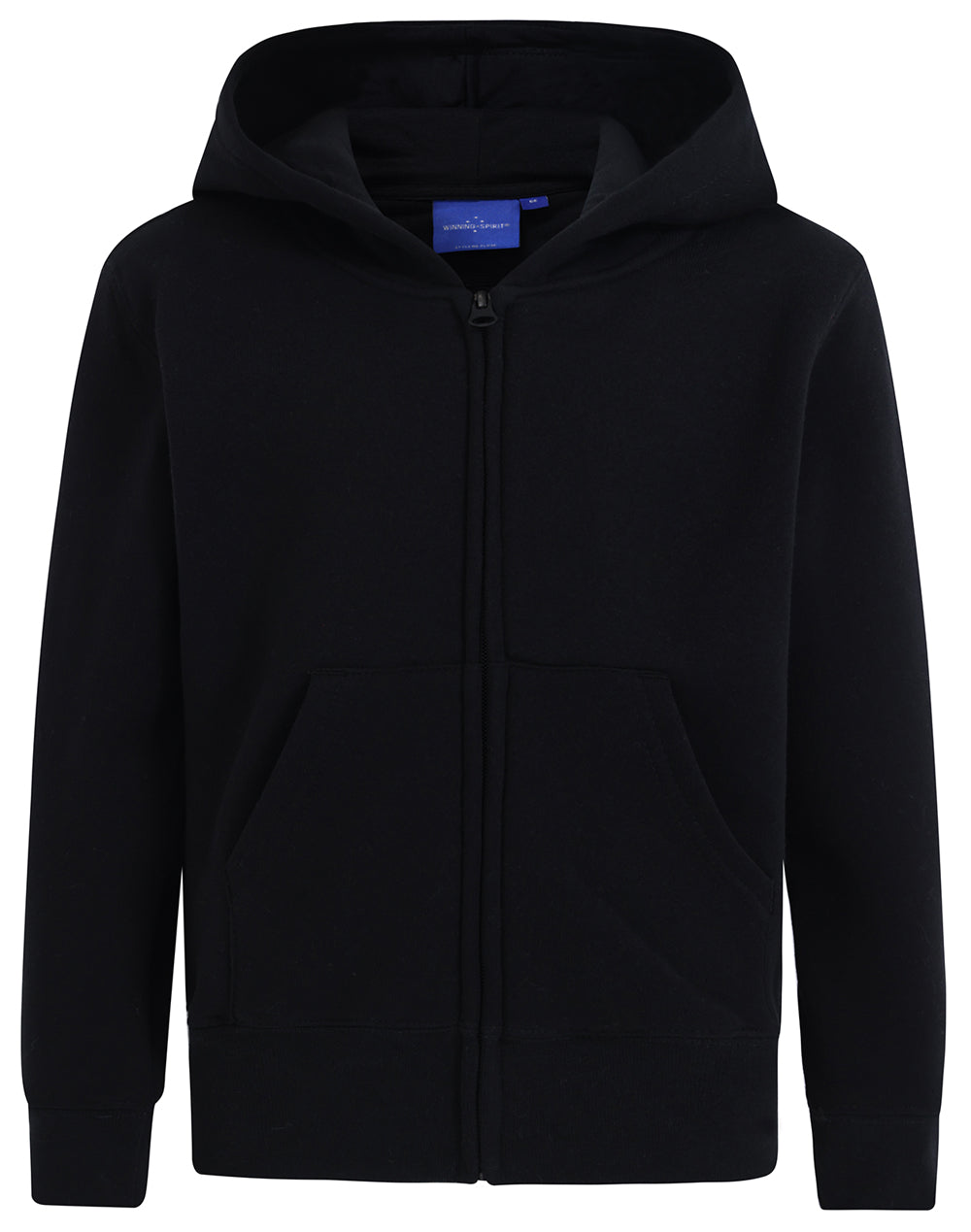 FL03K Kids Double Bay Full-Zip Fleecy Hoodie