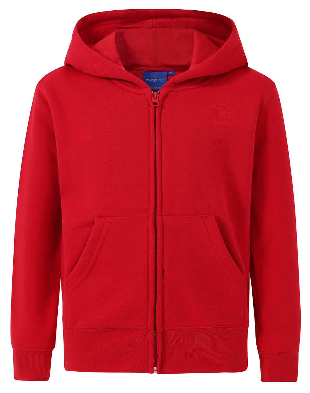 FL03K Kids Double Bay Full-Zip Fleecy Hoodie