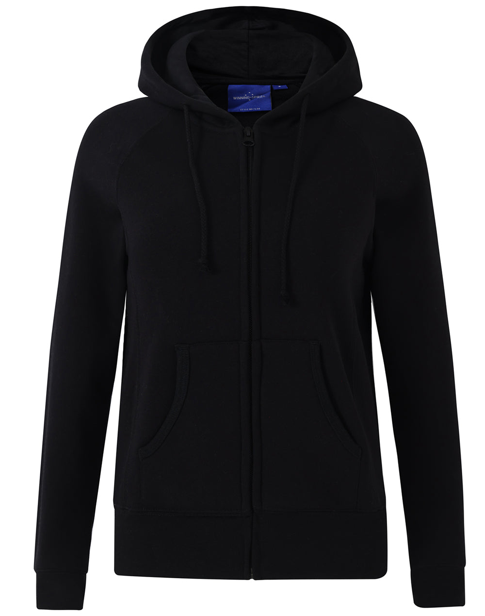 FL04 Ladies Double Bay Full-zip Fleecy Hoodie