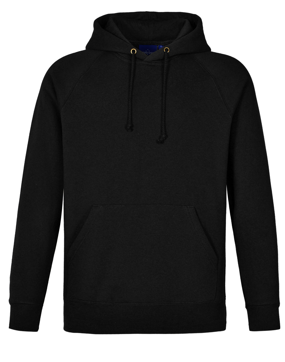 FL07 Mens Close Front Fleecy Hoodie