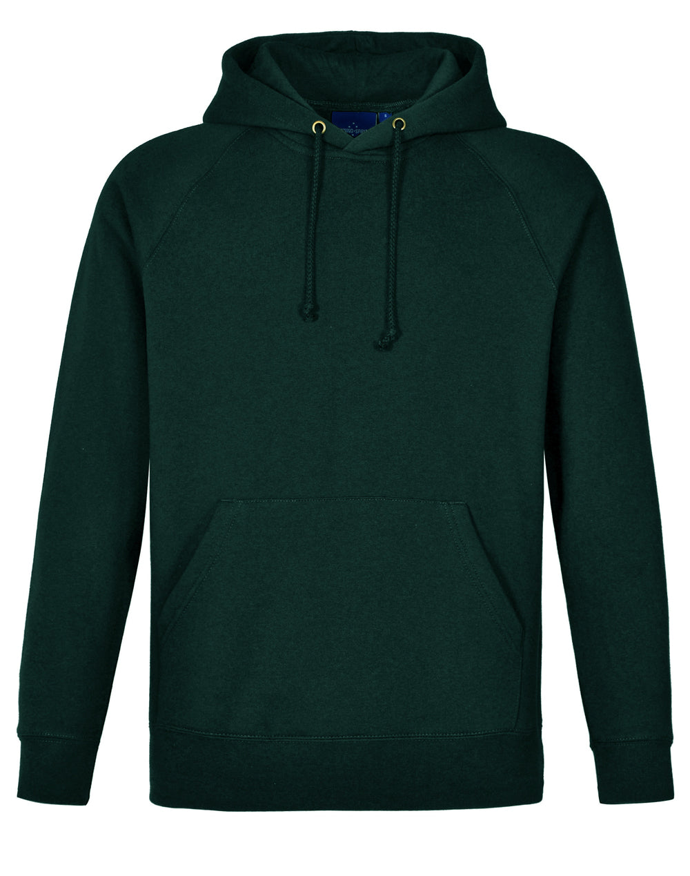 FL07 Mens Close Front Fleecy Hoodie