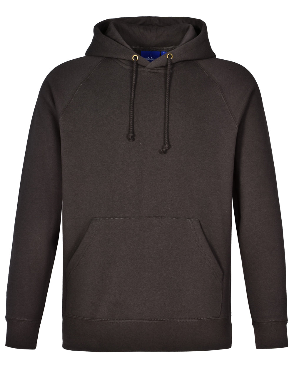 FL07 Mens Close Front Fleecy Hoodie
