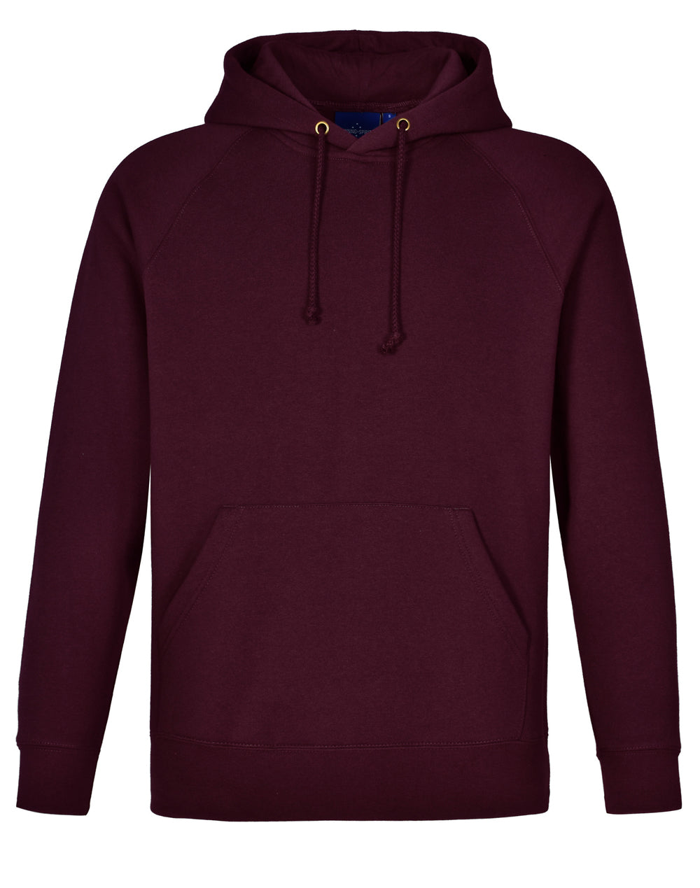 FL07 Mens Close Front Fleecy Hoodie