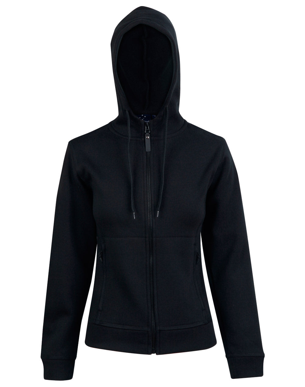 FL18 Ladies Full Zip Passion Pursuit Contrast Bonded Fleece Hoodie