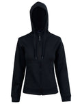 FL18 Ladies Full Zip Passion Pursuit Contrast Bonded Fleece Hoodie