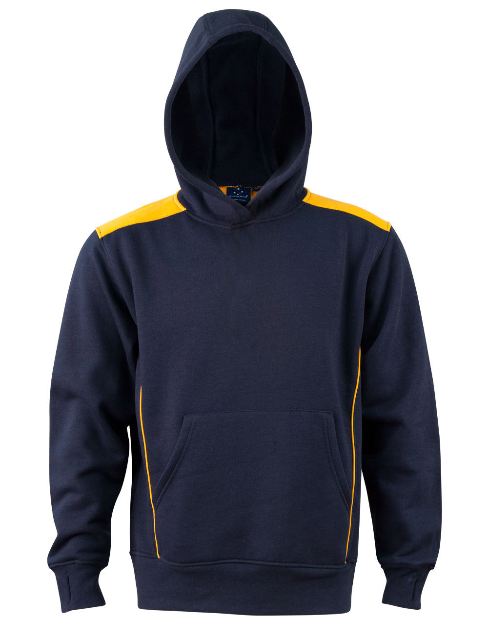 FL19K Kids Croxton Close Front Contrast Fleece Hoodie