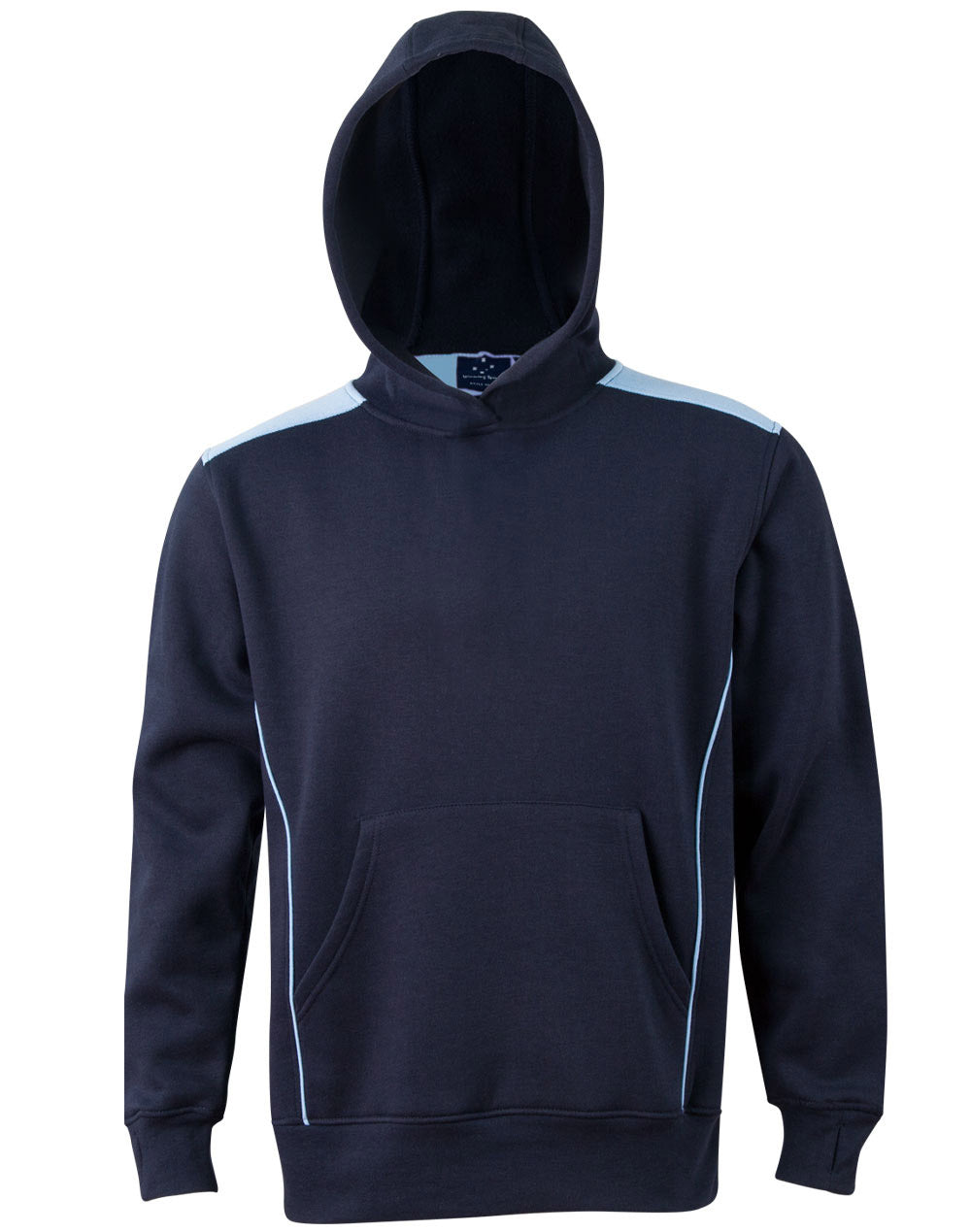 FL19K Kids Croxton Close Front Contrast Fleece Hoodie