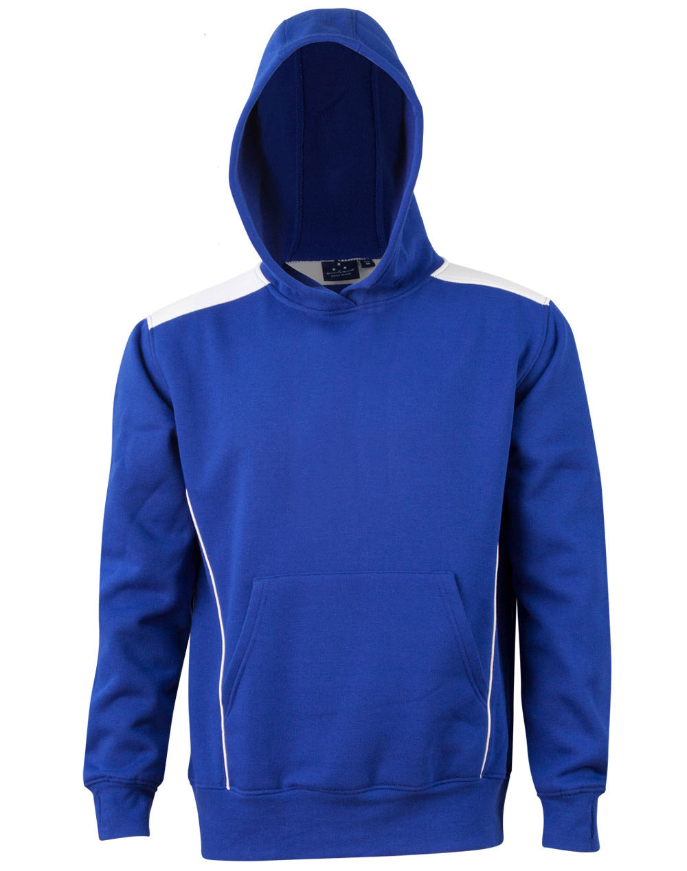 FL19K Kids Croxton Close Front Contrast Fleece Hoodie