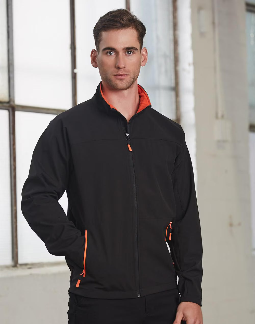 JK15 Mens Rosewall Soft Shell Sports Jacket