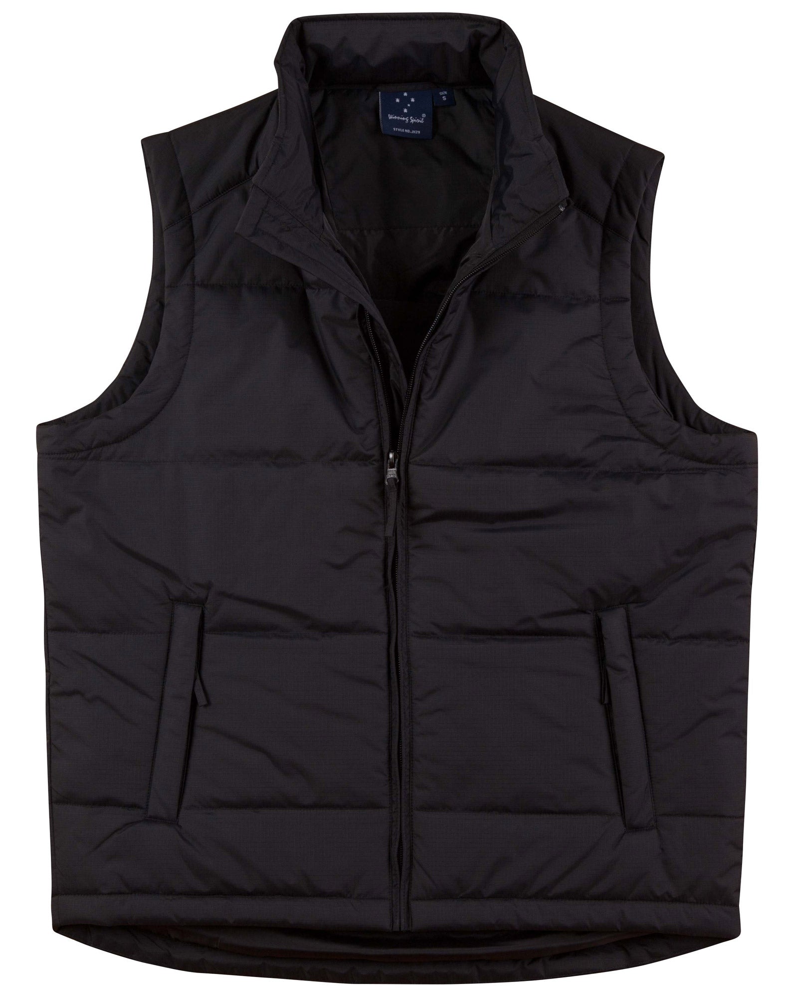 JK29 Mens Nylon Rip-stop Padded Vest