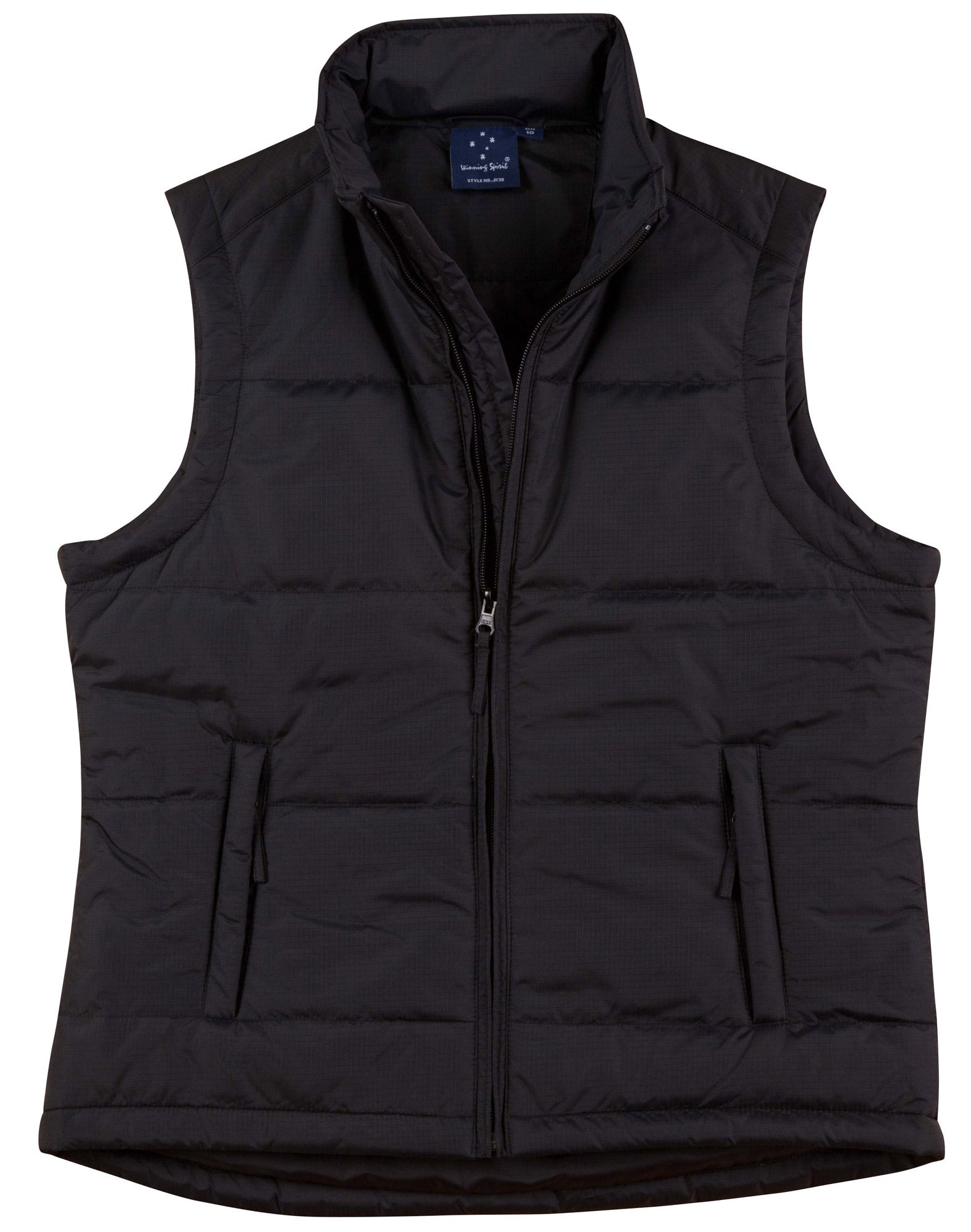 JK30 Ladies Nylon Ripstop Padded Vest