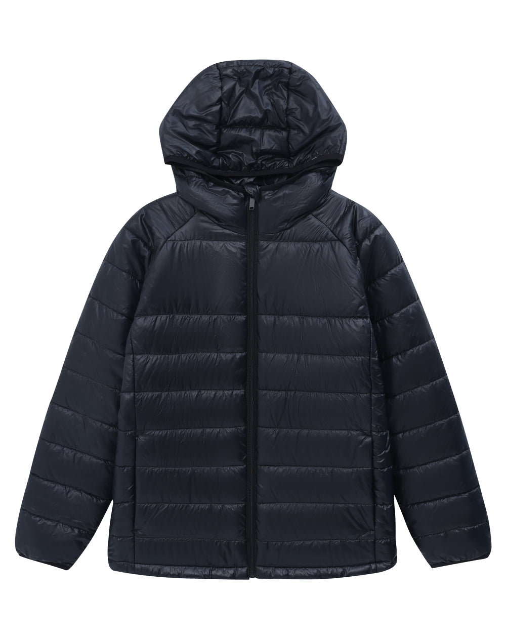 JK67K Kids’ Sustainable Lightweight Hooded Puffer Jacket