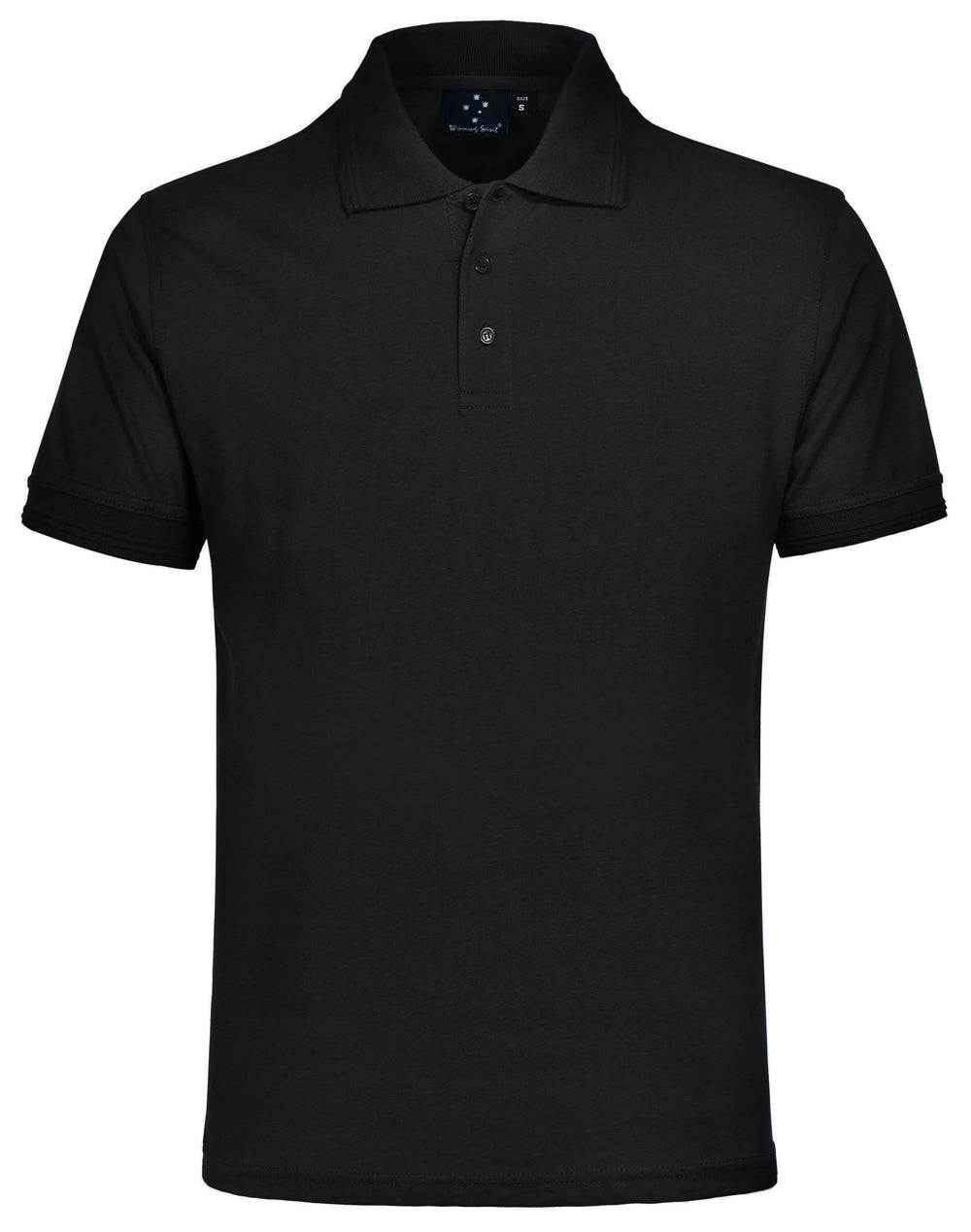 PS05 Unisex Cotton Contrast Jersey Knit Short Sleeve Polo