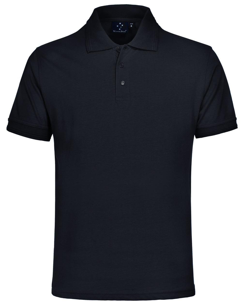 PS05 Unisex Cotton Contrast Jersey Knit Short Sleeve Polo