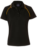 PS19 Ladies CoolDry® Raglan Short Sleeve Contrast Polo