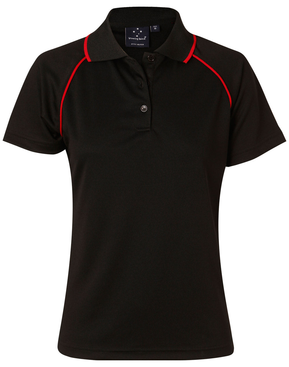 PS19 Ladies CoolDry® Raglan Short Sleeve Contrast Polo
