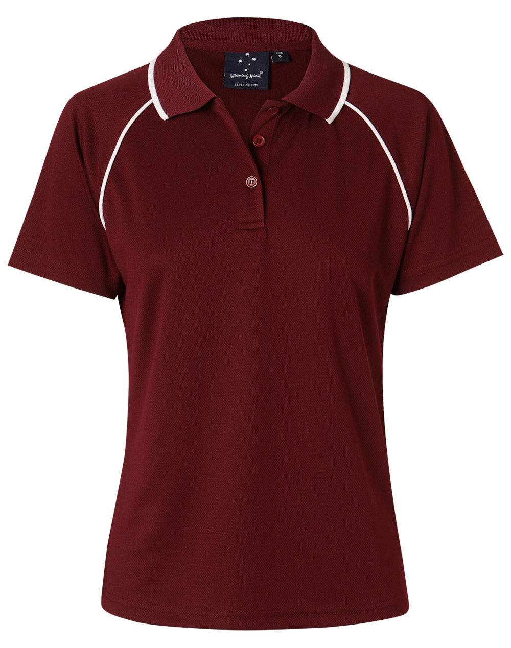 PS19 Ladies CoolDry® Raglan Short Sleeve Contrast Polo