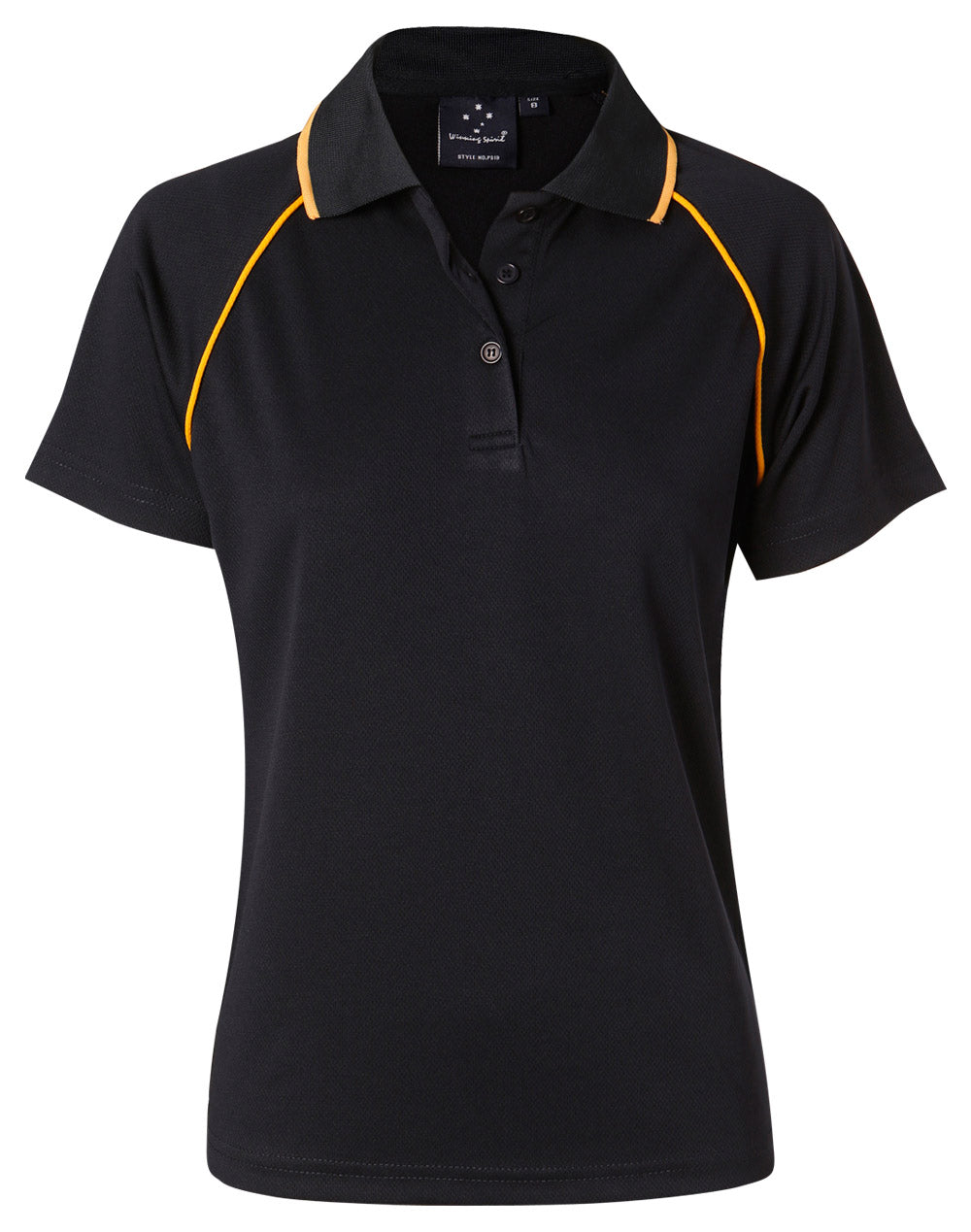 PS19 Ladies CoolDry® Raglan Short Sleeve Contrast Polo