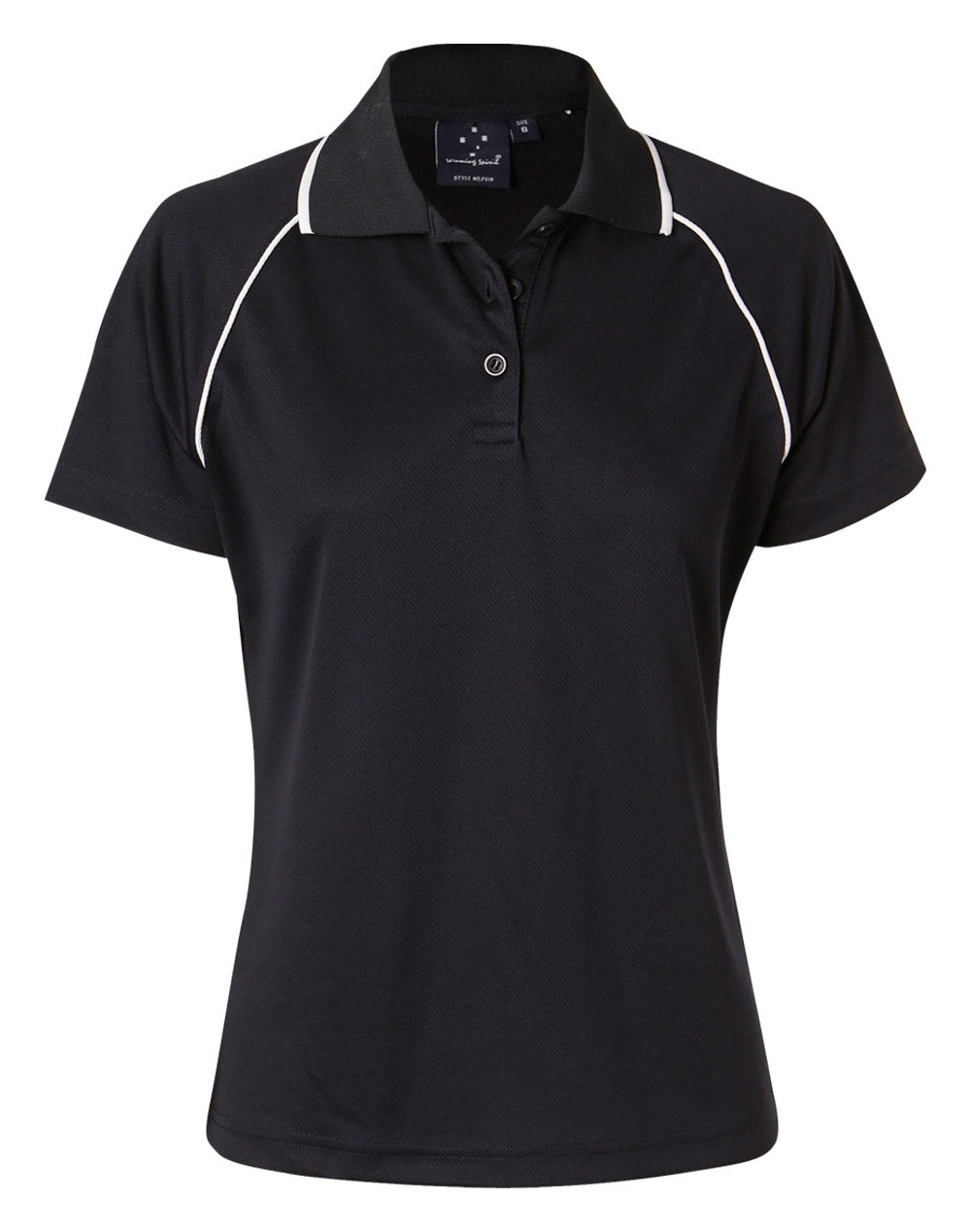 PS19 Ladies CoolDry® Raglan Short Sleeve Contrast Polo