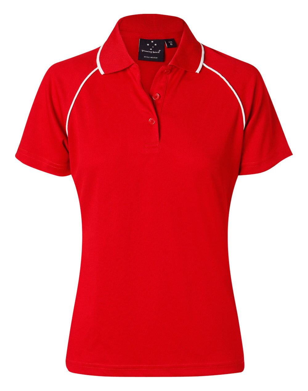 PS19 Ladies CoolDry® Raglan Short Sleeve Contrast Polo
