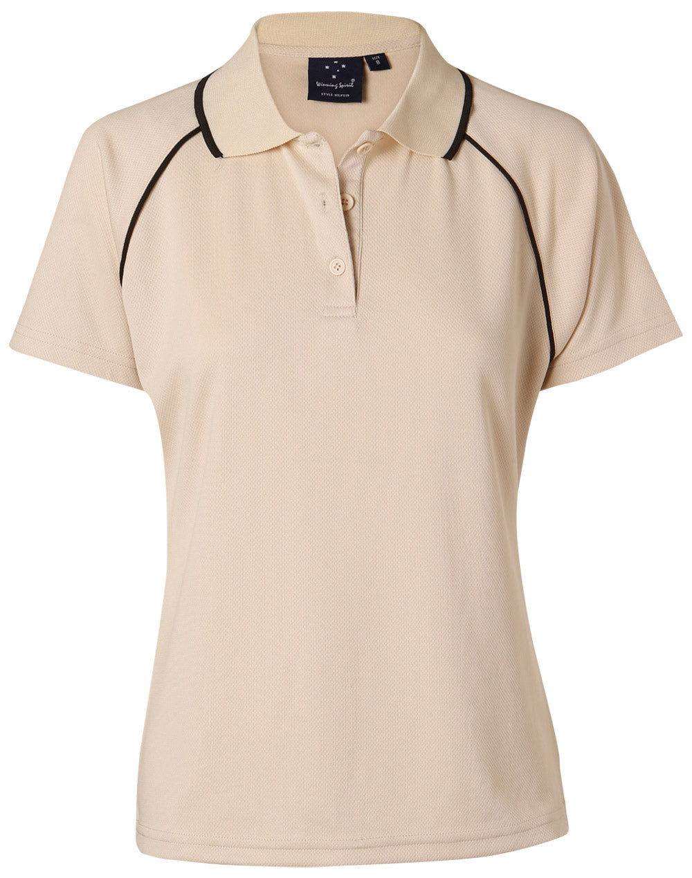 PS19 Ladies CoolDry® Raglan Short Sleeve Contrast Polo