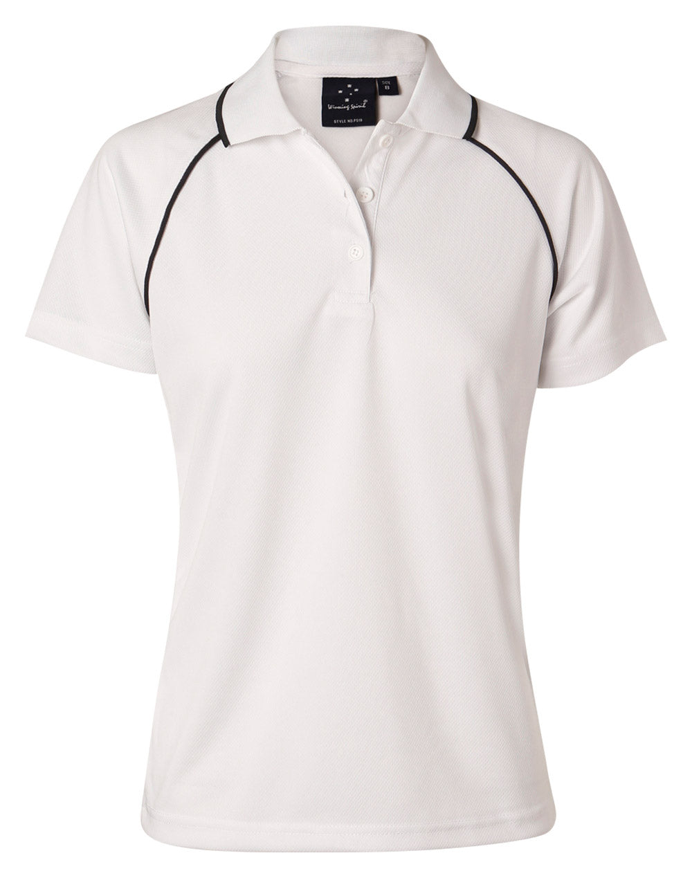 PS19 Ladies CoolDry® Raglan Short Sleeve Contrast Polo