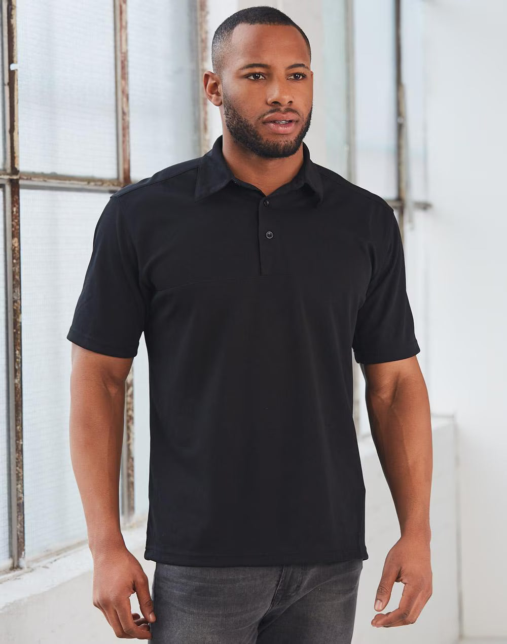 PS21 Mens CoolDry® Short Sleeve Polo