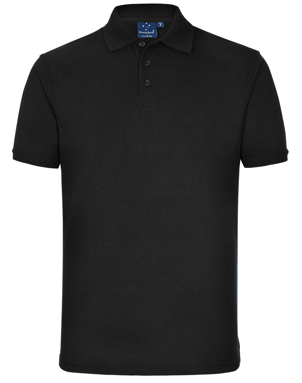 PS22 Mens Tight Pique Knit Short Sleeve Polo