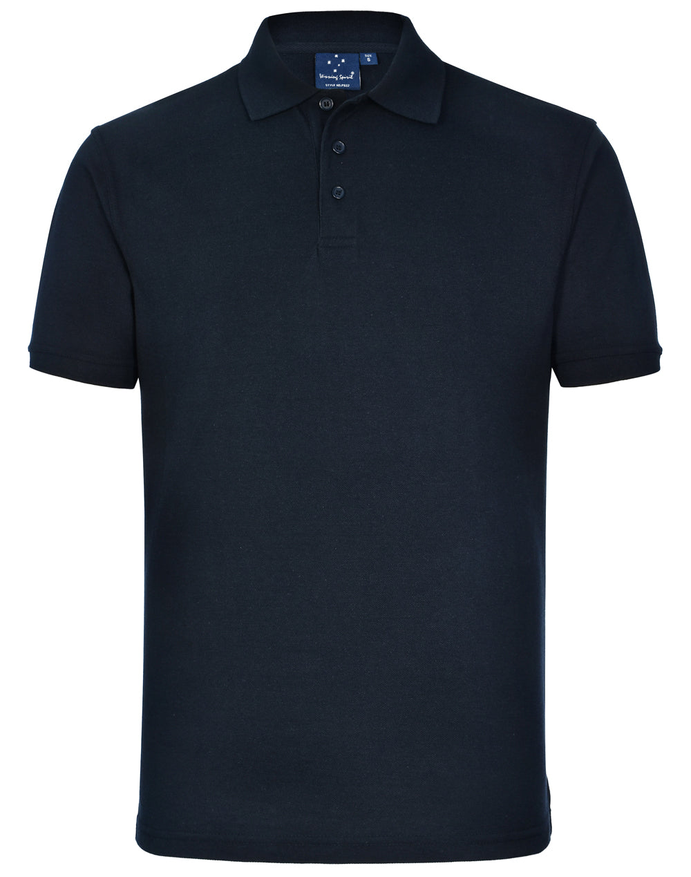 PS22 Mens Tight Pique Knit Short Sleeve Polo