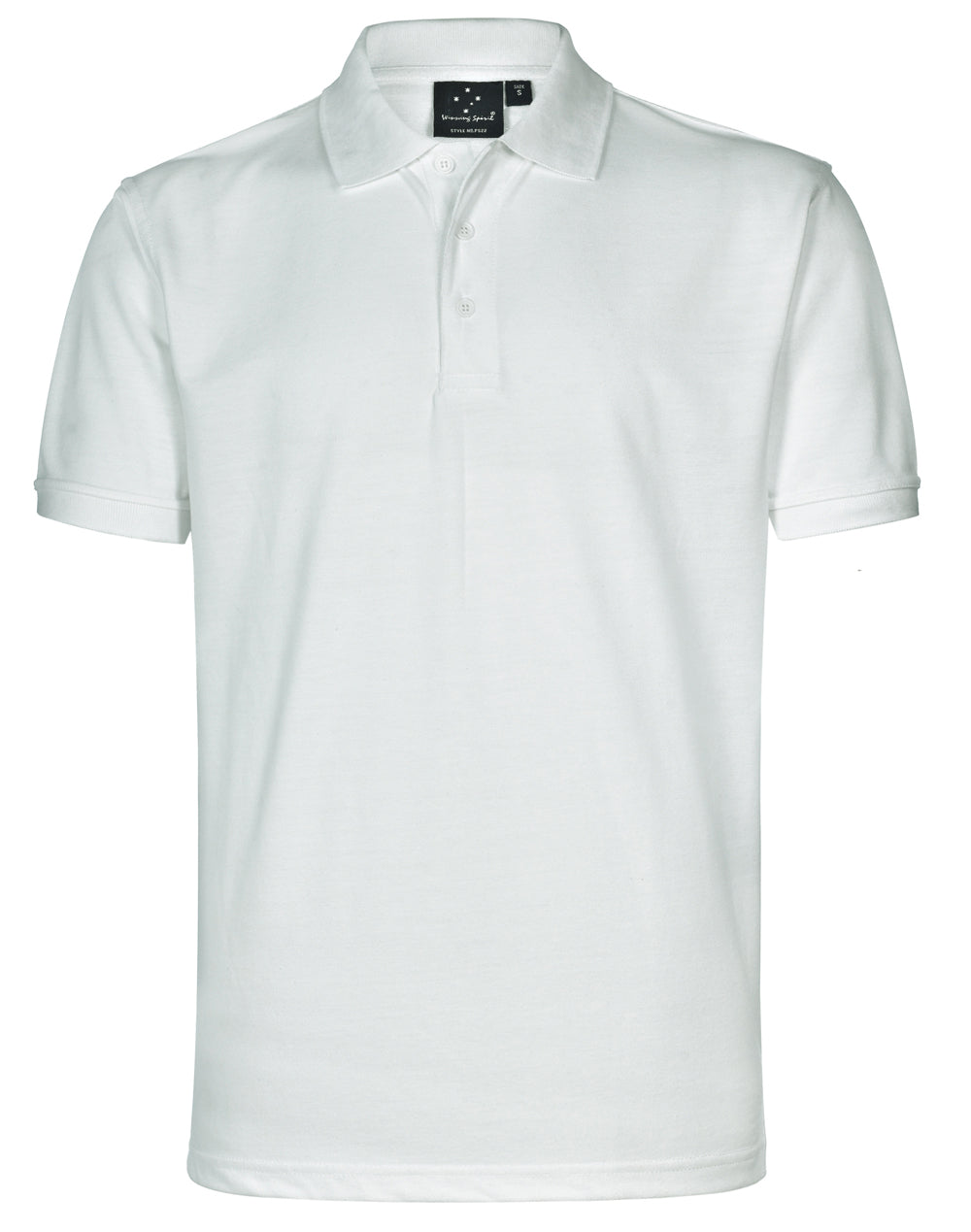 PS22 Mens Tight Pique Knit Short Sleeve Polo
