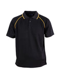 PS24 Kids CoolDry® Raglan Short Sleeve Contrast Polo