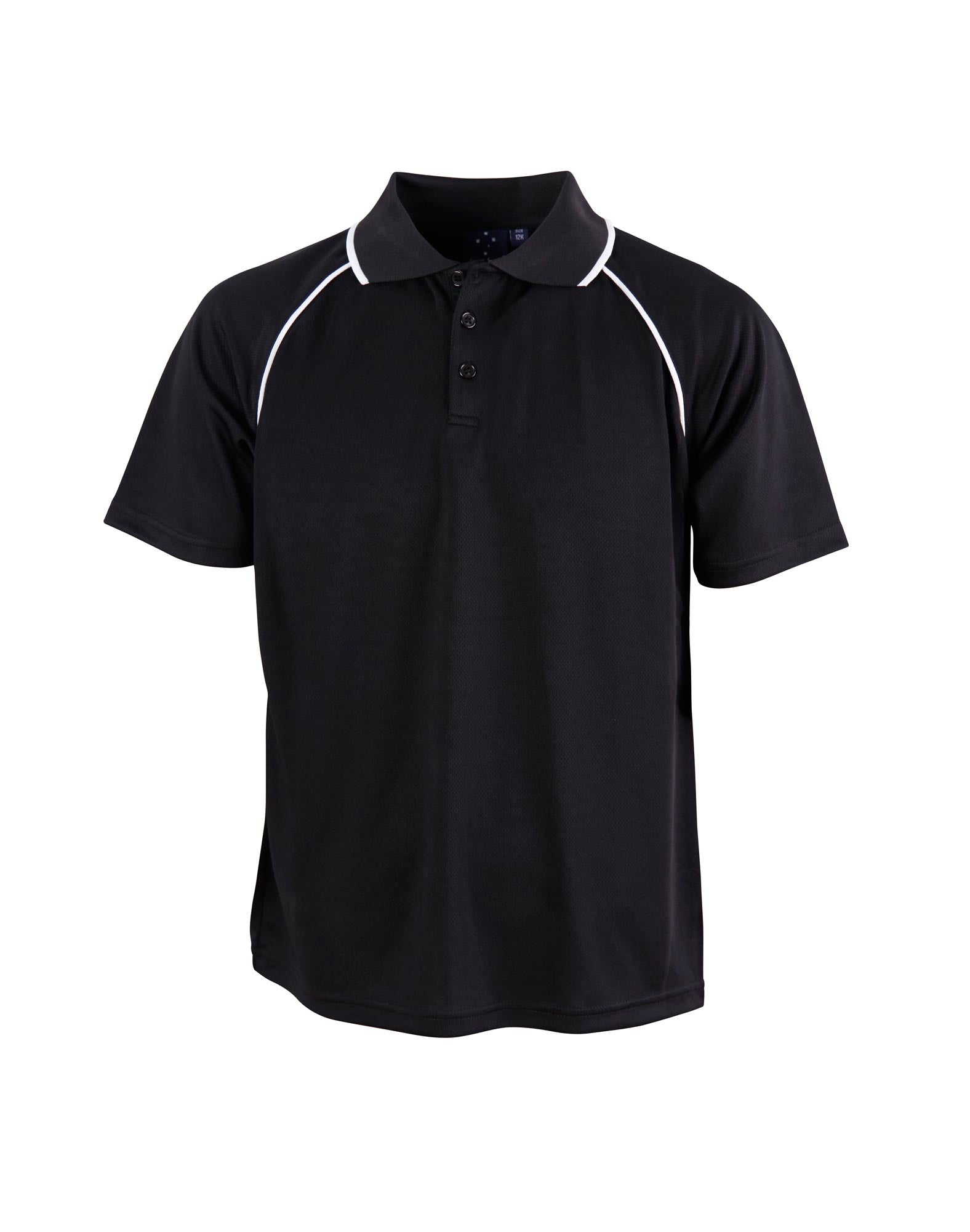 PS24 Kids CoolDry® Raglan Short Sleeve Contrast Polo