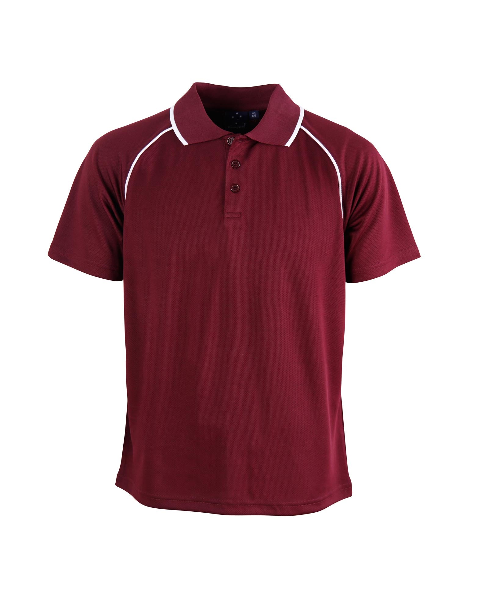 PS24 Kids CoolDry® Raglan Short Sleeve Contrast Polo