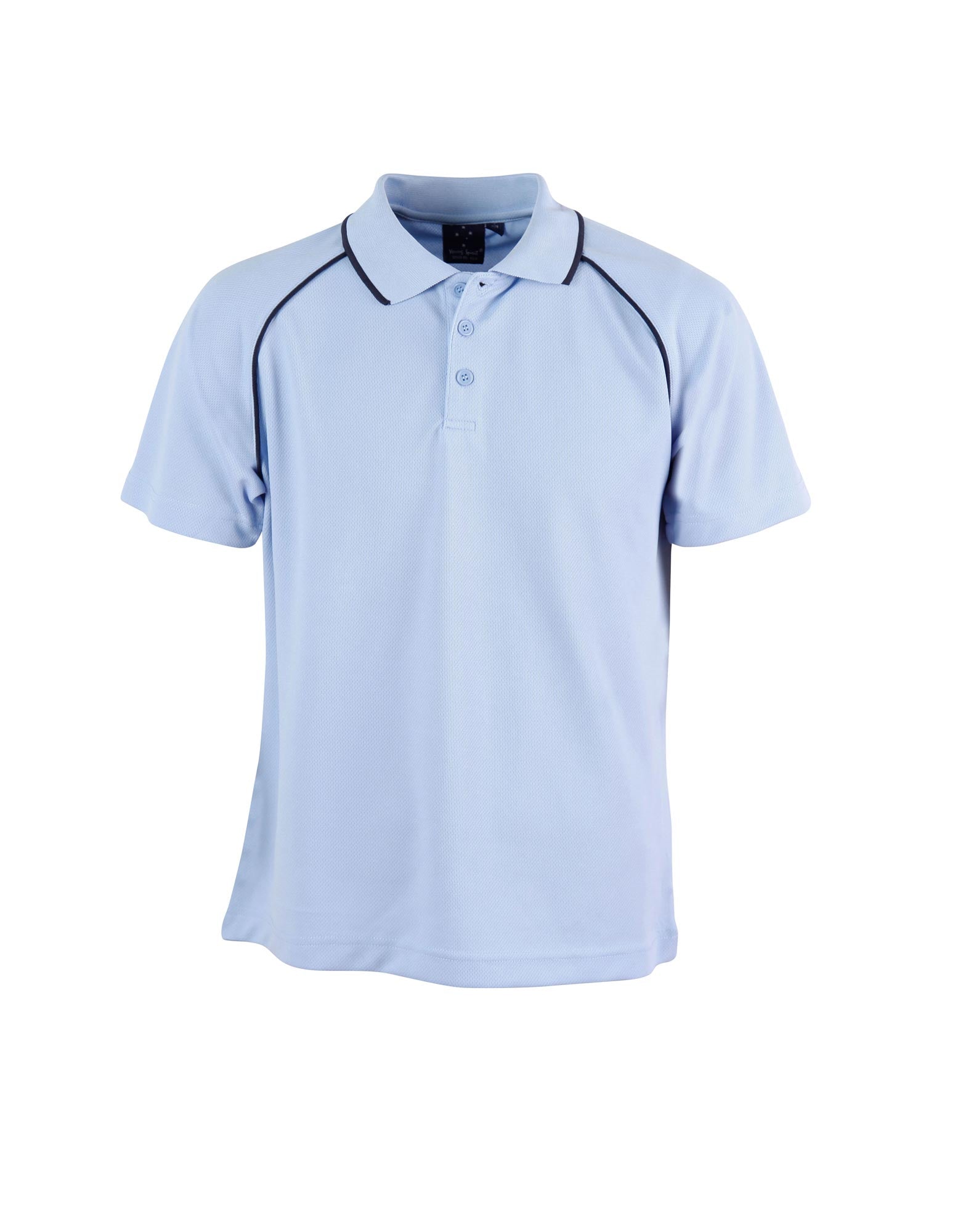 PS24 Kids CoolDry® Raglan Short Sleeve Contrast Polo