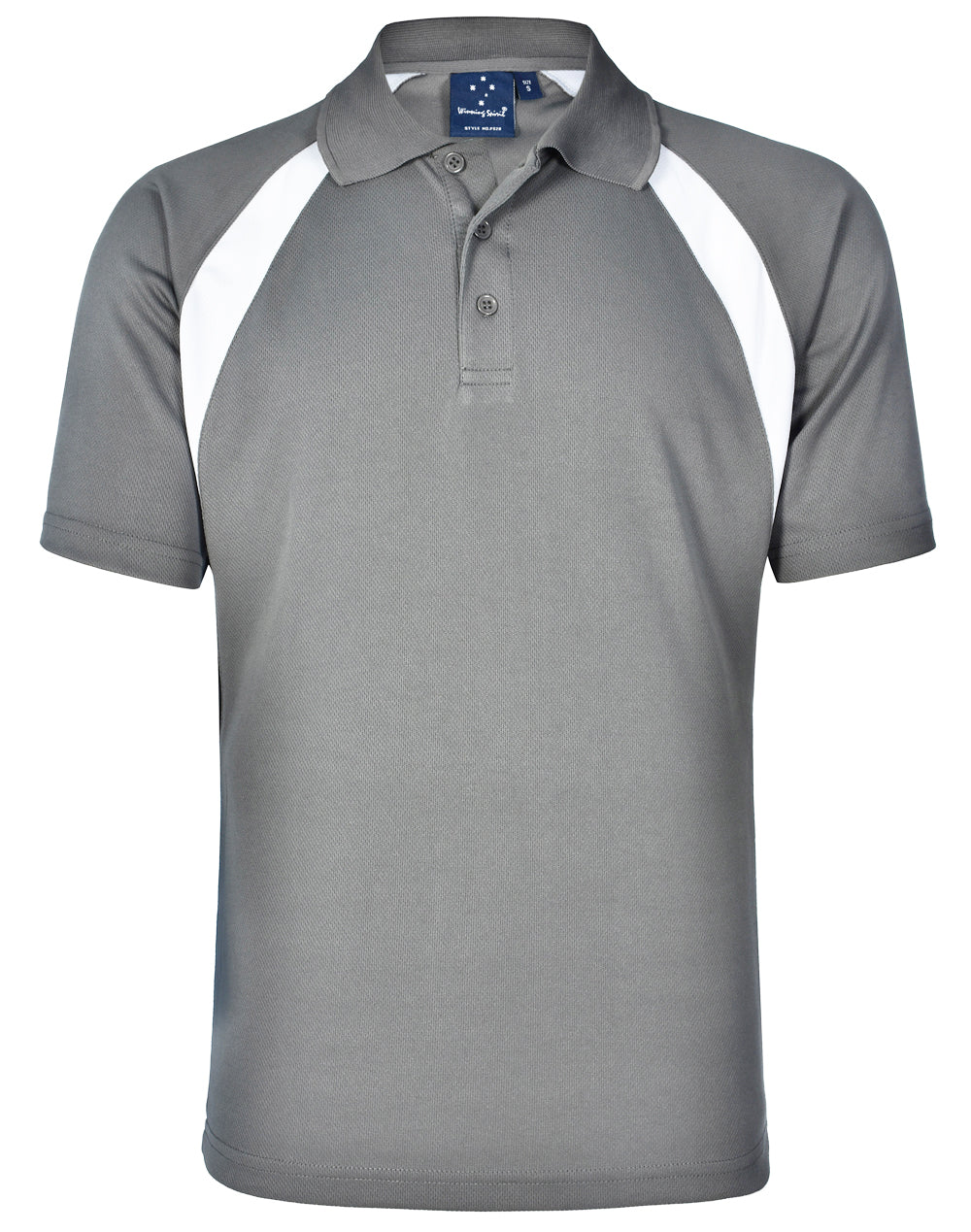 PS28 Mens CoolDry® Tri-colour Contrast Short Sleeve Polo