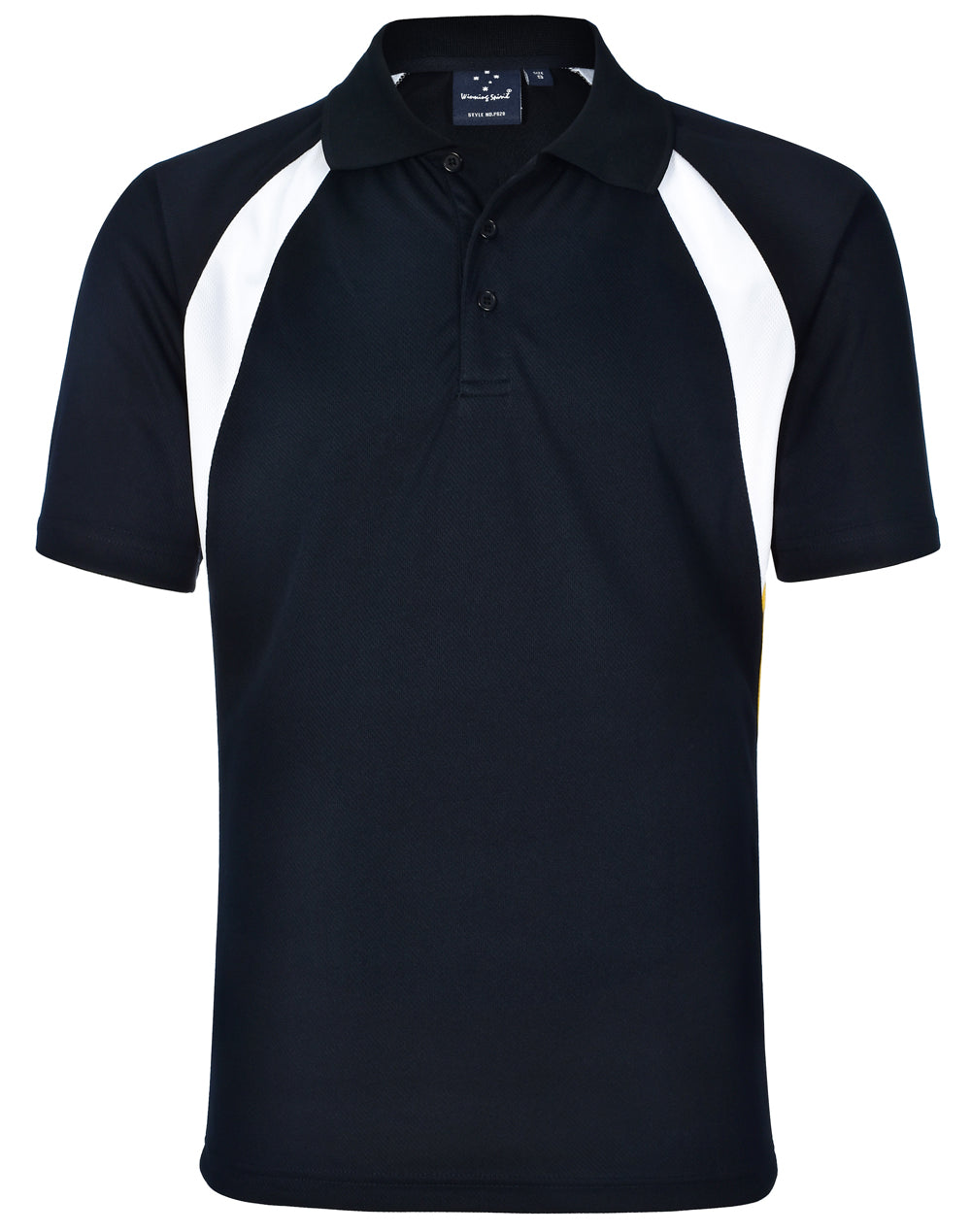 PS28 Mens CoolDry® Tri-colour Contrast Short Sleeve Polo