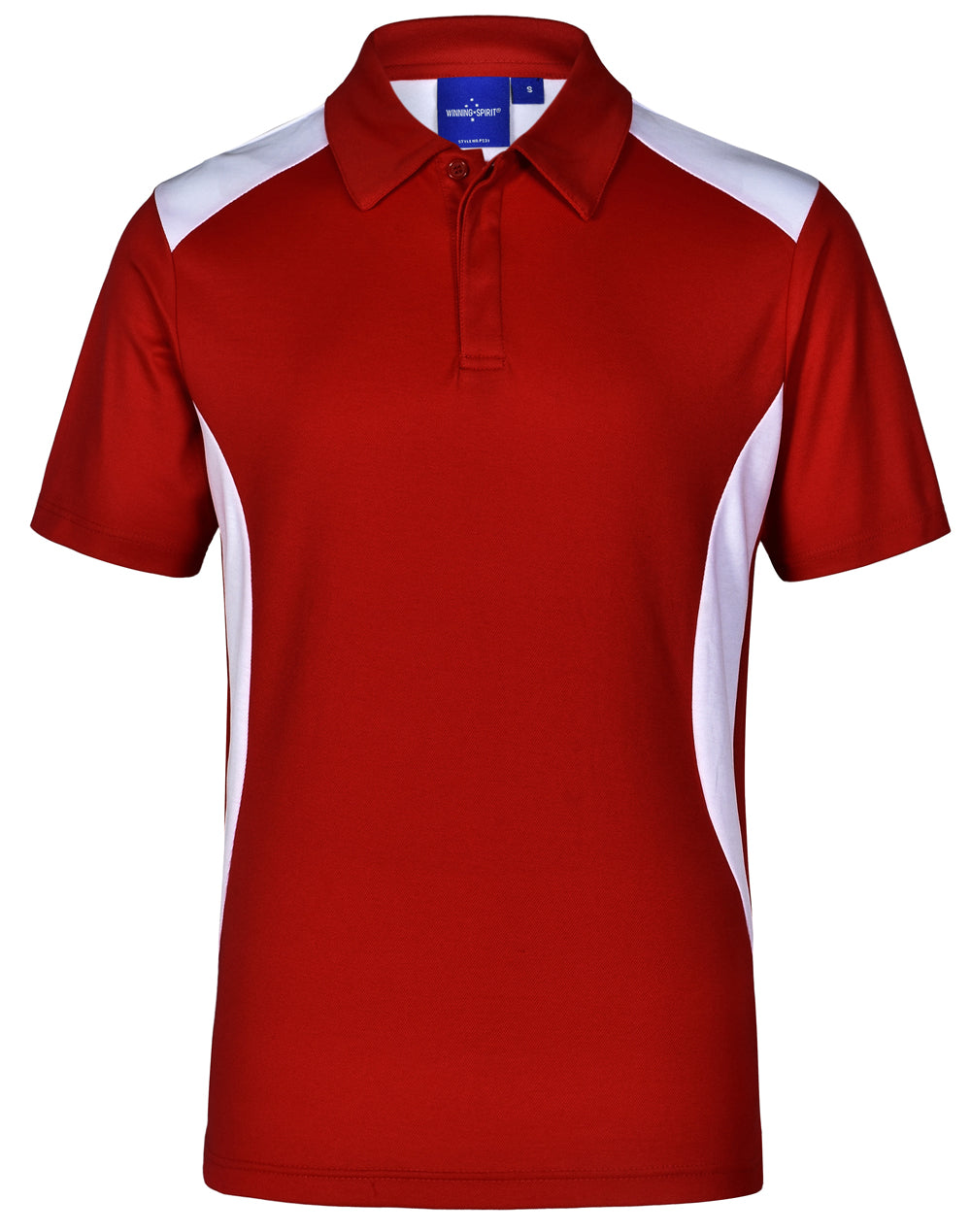 PS31 Mens Winner TrueDry® Contrast Short Sleeve Polo.