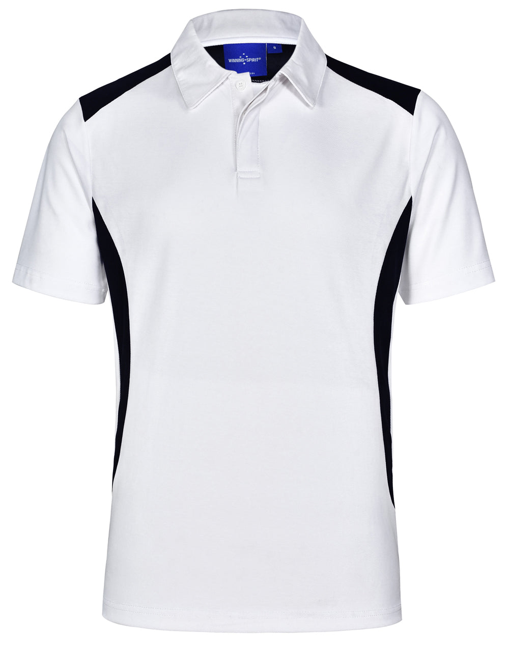PS31 Mens Winner TrueDry® Contrast Short Sleeve Polo.