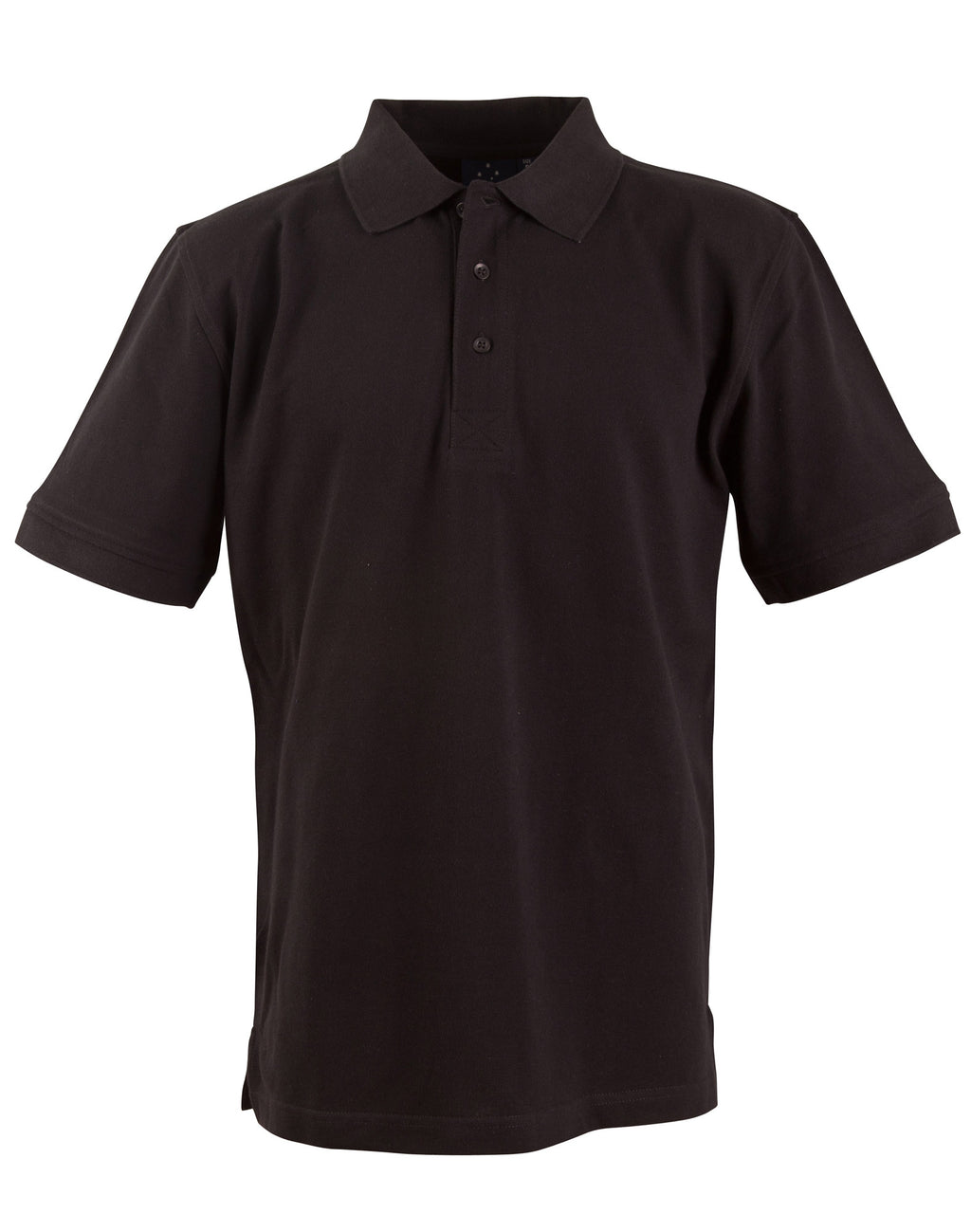 PS39 Mens Longbeach Cotton/Stretch Pique Knit Short Sleeve Polo
