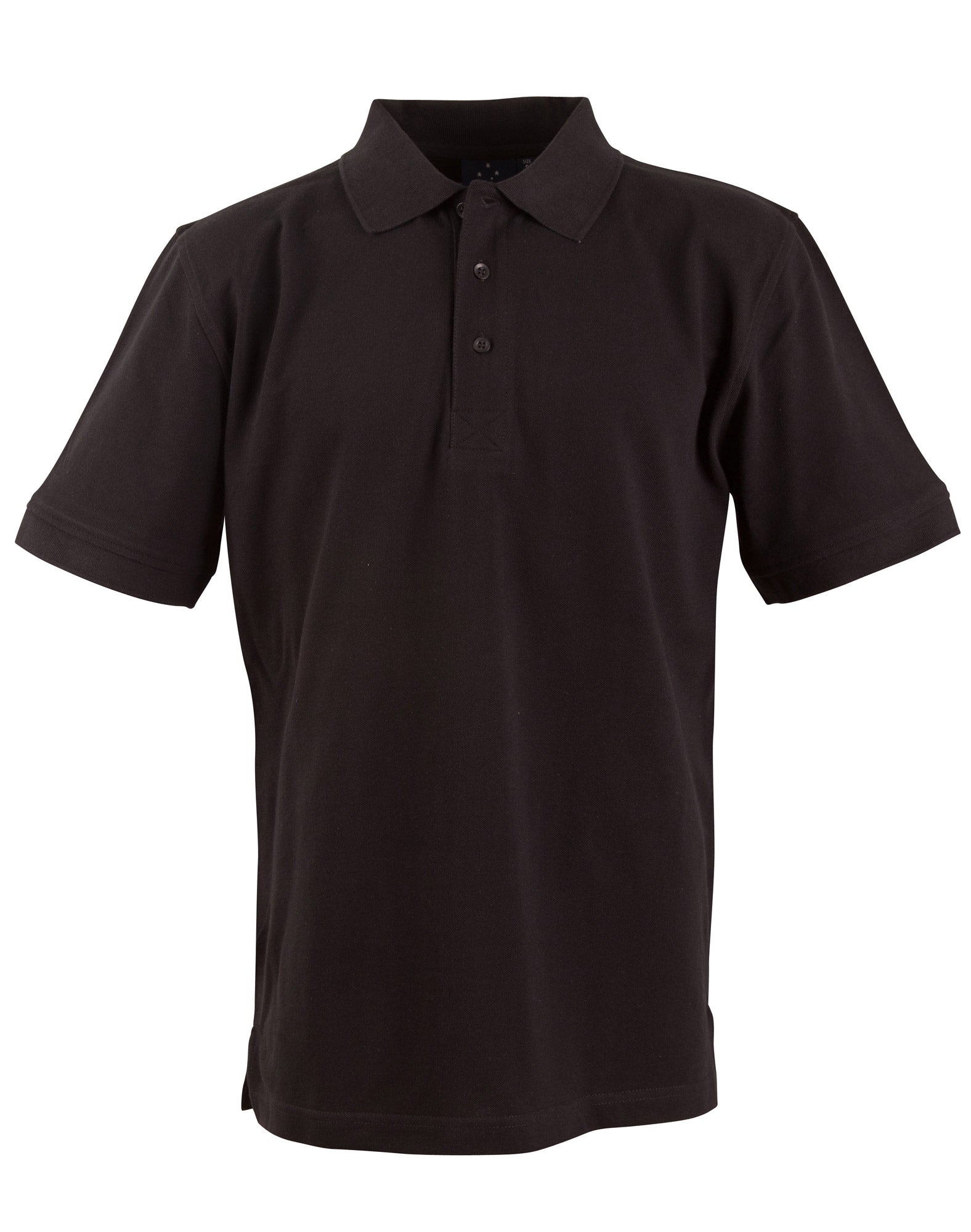 PS39 Mens Longbeach Cotton/Stretch Pique Knit Short Sleeve Polo