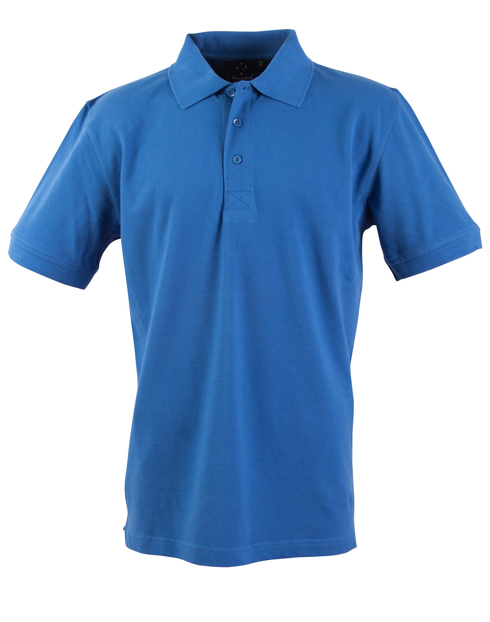 PS39 Mens Longbeach Cotton Pique Knit Short Sleeve Polo