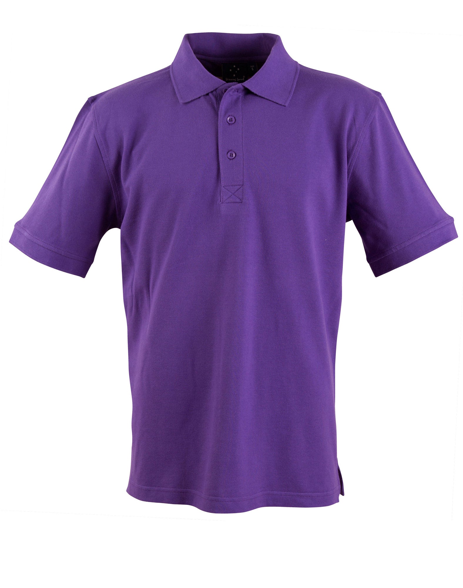 PS39 Mens Longbeach Cotton Pique Knit Short Sleeve Polo