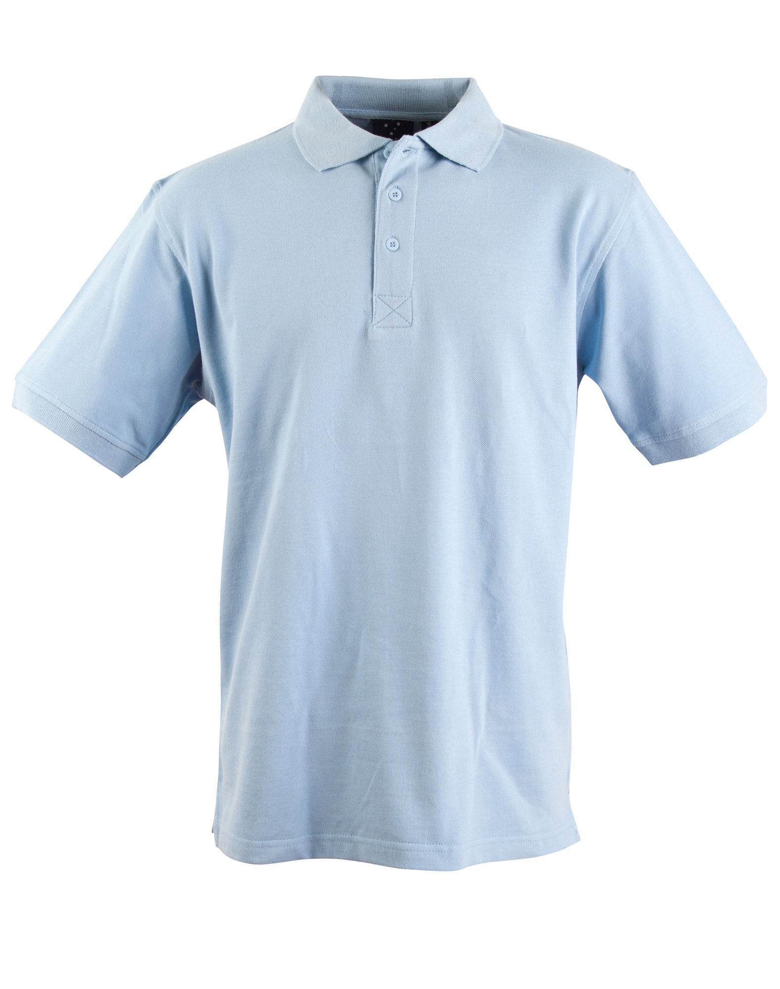 PS39 Mens Longbeach Cotton Pique Knit Short Sleeve Polo
